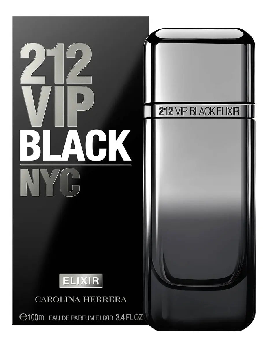 Perfume Carolina Herrera 212 VIP Black Elixir EDP - Masculino 100mL