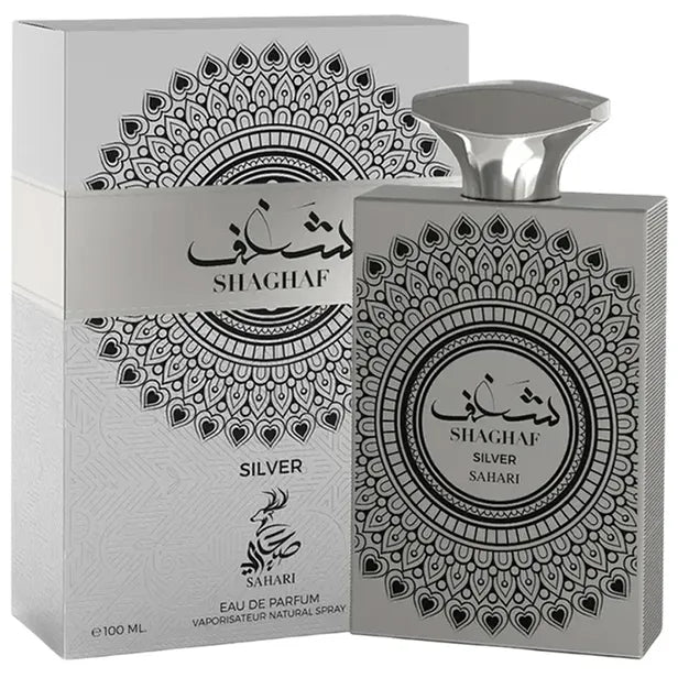 Perfume Sahari Shaghaf Silver EDP 100mL