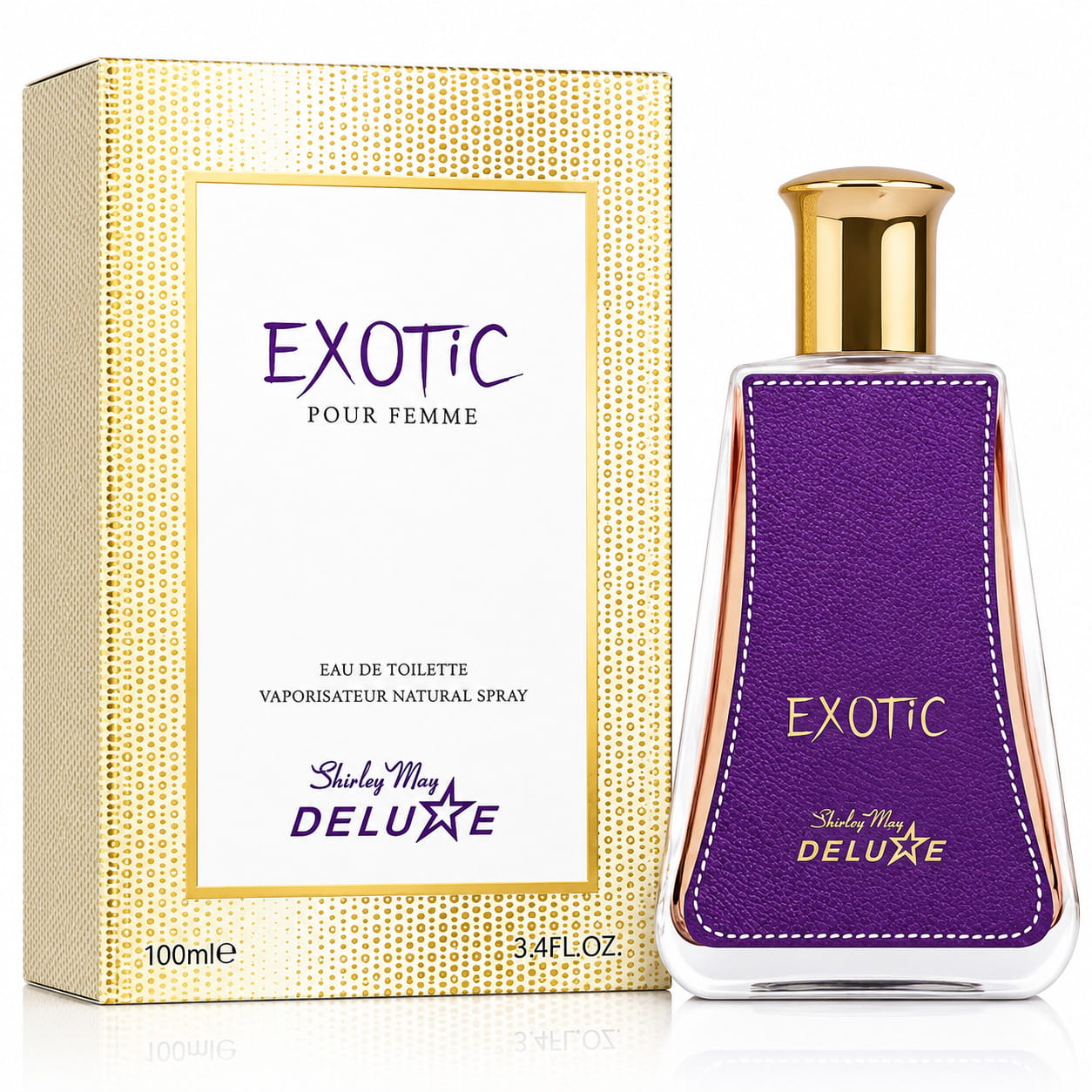 Perfume Deluxe Exotic Pour Femme Edt 100ML - Feminino