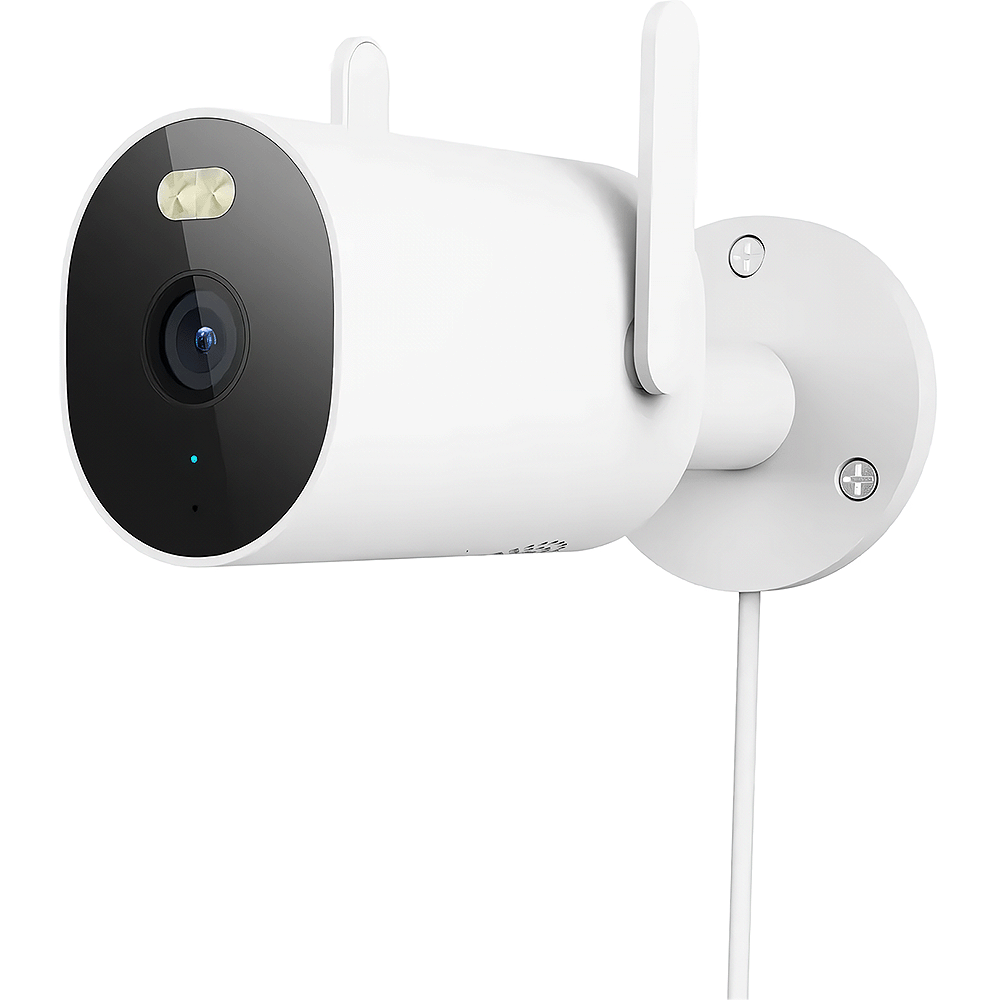 Câmera de Vigilância IP Xiaomi AW300 MBC20 4mm 2K Externa - Branco/Preto