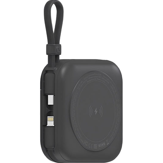 Carregador Portátil G-Tide Multi X1 3 Em 1 10.000 Mah 20 W - Preto
